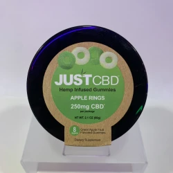 Just CBD Apple Rings 250mg