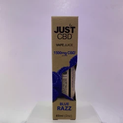 Just CBD Vape Juice 1500mg Blue Razz