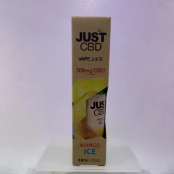 Just CBD Vape Juice 500mg Mango Ice