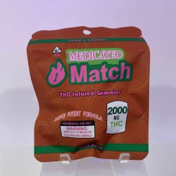 Match Red Gummies 2000mg