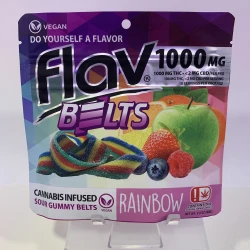 FLAV Belts Rainbow 1000mg