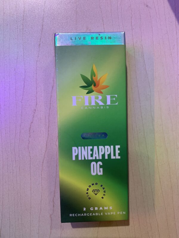 FIRE Two Gram Disposable Pineapple OG
