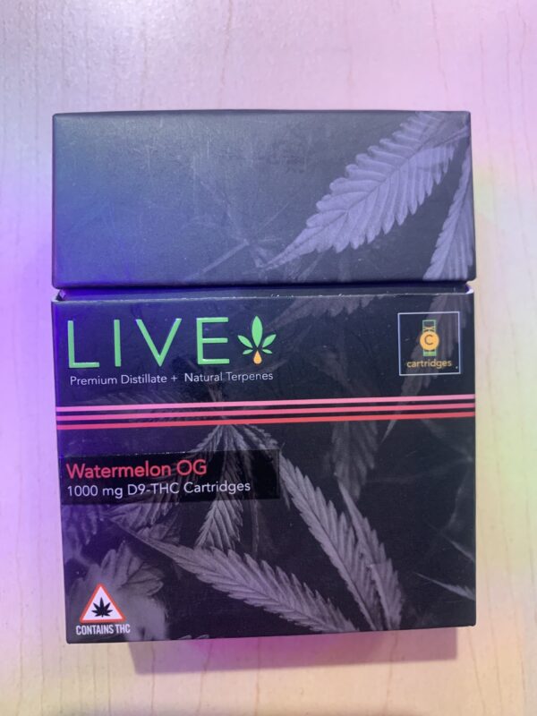 LIVE One Gram Cart All Flavors