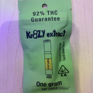 Kr8zy Extract One Gram Cart