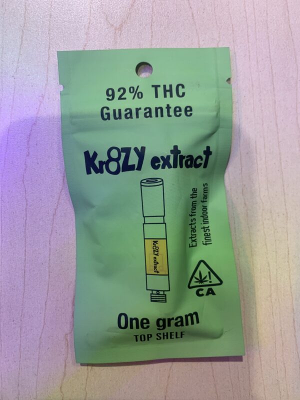 Kr8zy Extract One Gram Cart