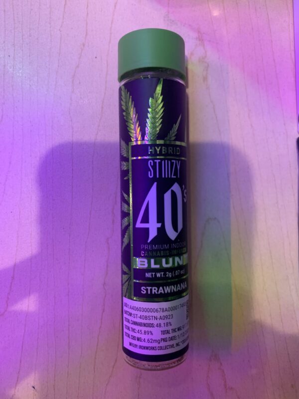 Stiiizy 40's Blunt Strawnana