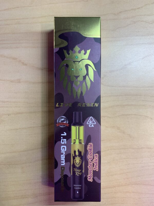 Honey King 1.5 Gram Disposable Monster Cookie