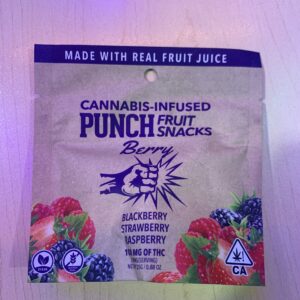 Punch Gummies 100mg Berry