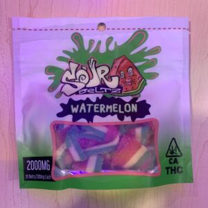 Sour Beltz Watermelon Gummies 2000mg