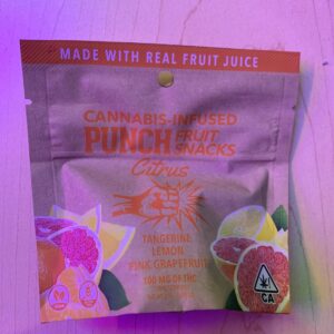 Punch Gummies 100mg Citrus