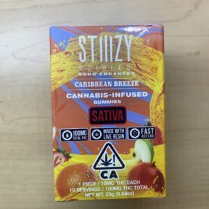 Stiiizy Gummies 100mg Caribbean Breeze