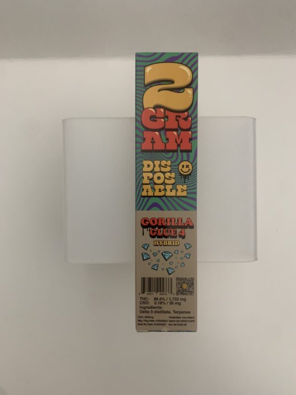 Jive Two Gram Disposable Gorilla Glue 4