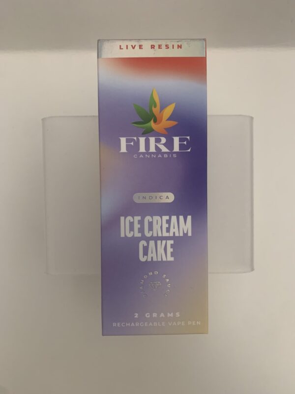 FIRE Two Gram Disposable Ice Cream Cake