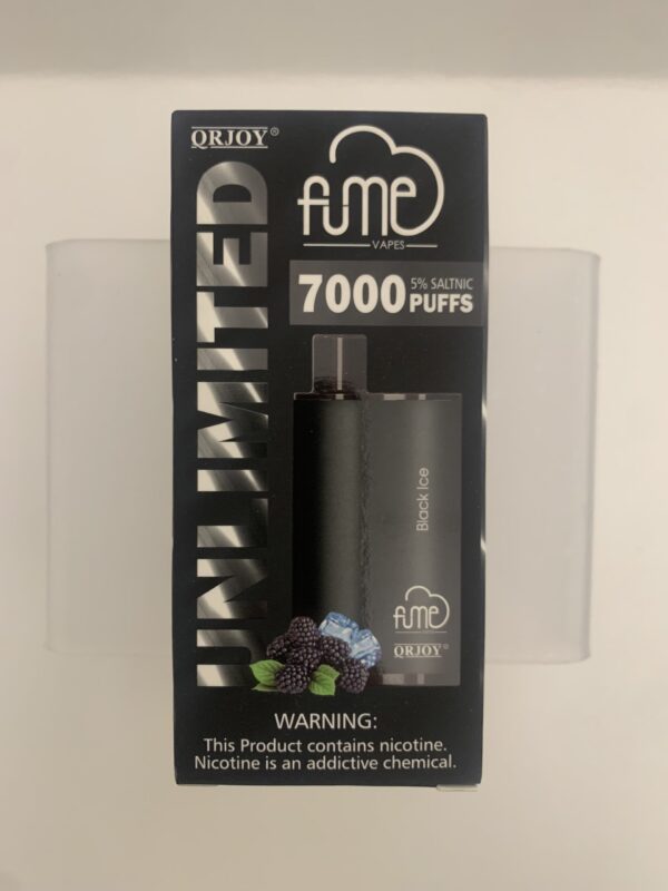 FUME UNLIMITED Black Ice