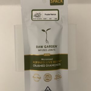 Raw Garden Live Resin Crushed Diamonds Purple Patrick