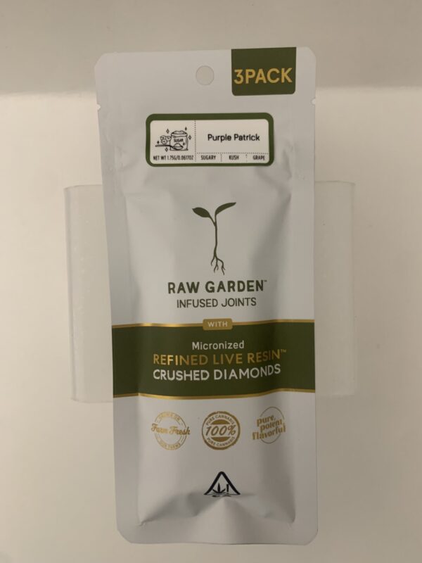 Raw Garden Live Resin Crushed Diamonds Purple Patrick