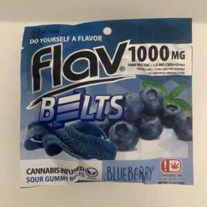 FLAV Belts Blueberry 1000mg