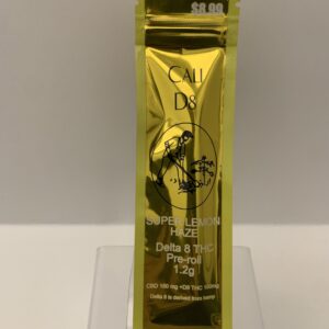 CALI D8 Pre-Roll Super Lemon Haze