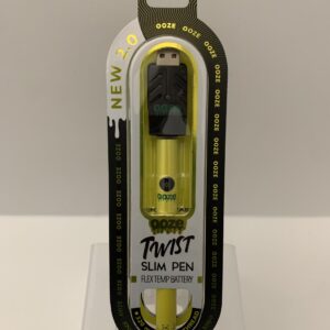 OOZE Twist Slim Pen Yellow