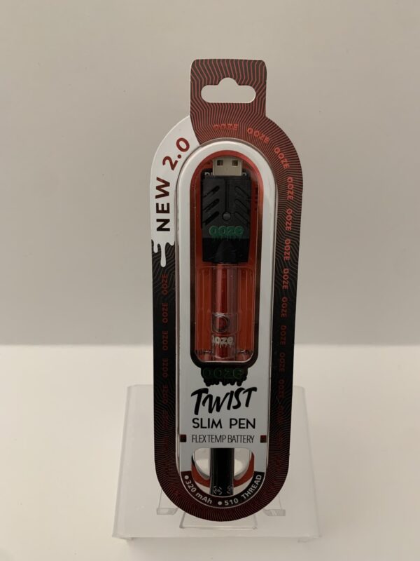 OOZE Twist Slim Pen Red 2.0