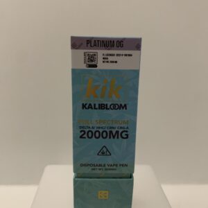 kik Disposable Two Gram Platinum OG