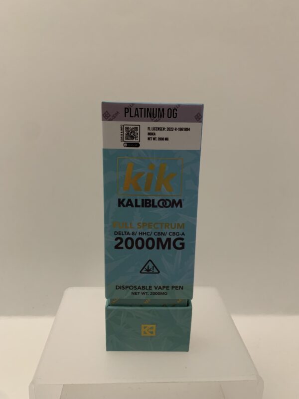 kik Disposable Two Gram Platinum OG