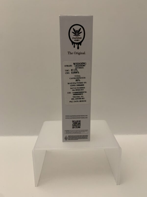 California Honey Disposable One Gram Wedding Crashers - (Duplicate Imported from WooCommerce)