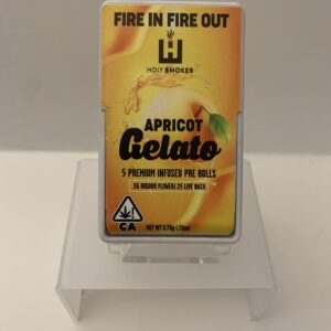 Holy Smokes Apricot Gelato 5 Pack