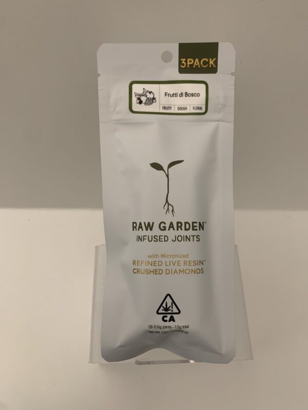 Raw Garden Resin Pre-Rolls 3-Pack Glueberry