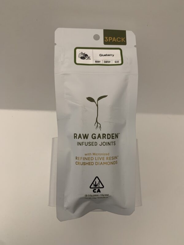 Raw Garden Resin Pre-Rolls 3-Pack Frutti di Bosco