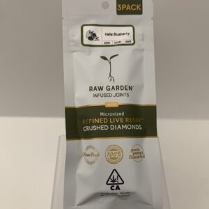 Raw Garden Live Resin Crushed Diamonds Hella Blueberry