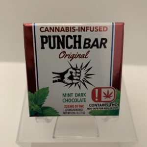 Punch Bar Mint Dark Chocolate 225mg