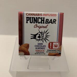 Punch Bar Dark Chocolate Almonds 225mg