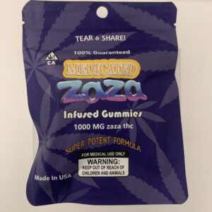ZaZa Purple Gummies 1000mg