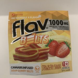 FLAV Rings Strawberry Banana 1000mg