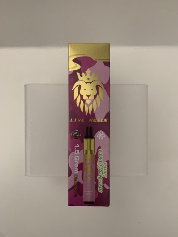 Honey King 1.5 Gram Disposable Strawberry Banana