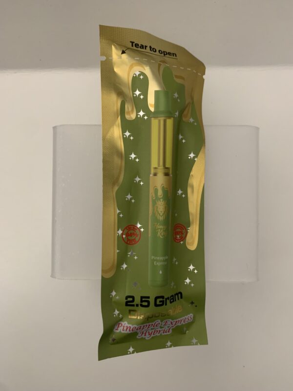 Honey King 2.5 Gram Disposable Pineapple Express